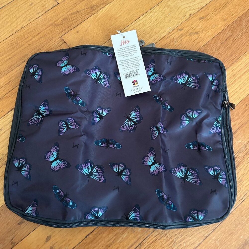 Lug Cargo Compartment Packing Cube / Organizer - Butterfly Grey - NWT